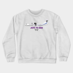 Avions de Transport Régional 72-500 - Borajet Crewneck Sweatshirt